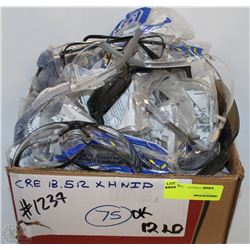 BOX OF ASSORTED SAFETY GLASSES