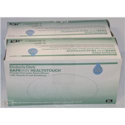 LOT OF 2 KIMBERLY-CLARK LATEX GLOVES SIZE XL