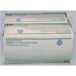 LOT OF 2 KIMBERLY-CLARK LATEX GLOVES SIZE XL