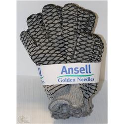 12 PAIRS OF ANSELL WORK GLOVES