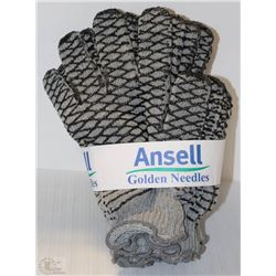 12 PAIRS OF ANSELL WORK GLOVES