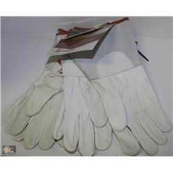 LOT OF 3 PAIRS OF SUPERIOR GOATSKIN WELDING GLOVES