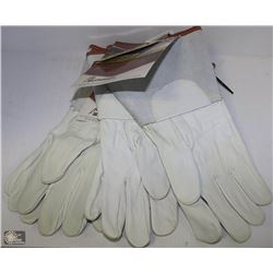 LOT OF 3 PAIRS OF SUPERIOR GOATSKIN WELDING GLOVES