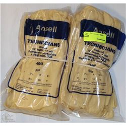 LOT OF ANSELL TECHNICIANS UNLINED 12" LENGTH, 17