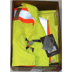 BOX WITH ASSORTED HI VIS SHIRST