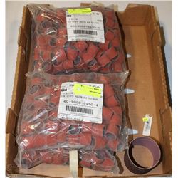LOT OF  ASSORTED SANDING CARTRIDGES