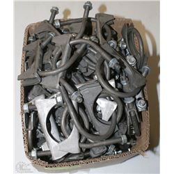 BOX OF EXHAUST CLAMPS