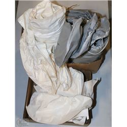 2 BOXES OF ASSORTED DUPONT TYCHEM COVERS