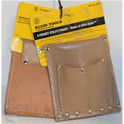 LOT OF TWO 3 POCKET UTILITY POUCHES