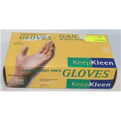 KEEPKLEEN XL VINYL GLOVES (100 PIECES)