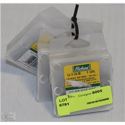 LOT OF 4 RICHARD 0.017" REPLACEMENT BLADES