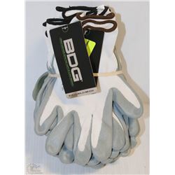 LOT OF ASSORTED BDG NITRILE COATED NYLON KNIT