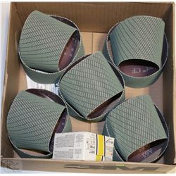 BOX OF ASSORTED SANDING CARTRIDGES