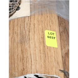 ROLL OF COMMERCIAL WOOD TRIM LINO - UNKNOWN SQ FT