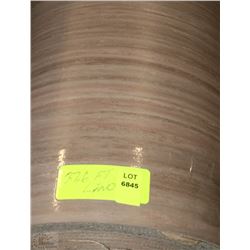 ROLL OF COMMERCIAL WOOD GRAIN COLOR LINO UNKNOWN