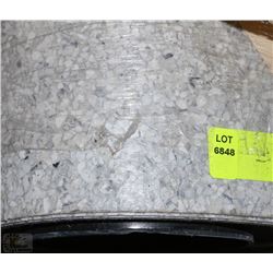 ROLL OF COMMERCIAL MARBLE COLOR LINO UNKNOWN