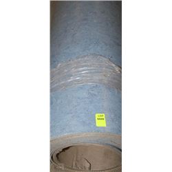 ROLL OF COMMERCIAL BLUE COLOR LINO UNKNOWN