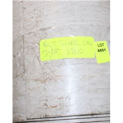 ROLL OF COMMERCIAL OFF WHITE COLOR LINO UNKNOWN