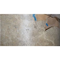 ROLL OF COMMERCIAL GREEN TONED LINO UNKNOWN