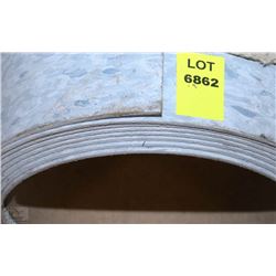 ROLL OF COMMERCIAL BLUE TONED LINO UNKNOWN