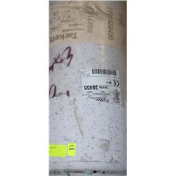 ROLL OF COMMERCIAL WHITE MARBLE TONED LINO UNKNOWN