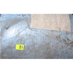 ROLL OF COMMERCIAL BLUE MARBLE COLOR LINO UNKNOWN