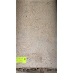 ROLL OF COMMERCIAL SANDSTONE COLOR LINO UNKNOWN
