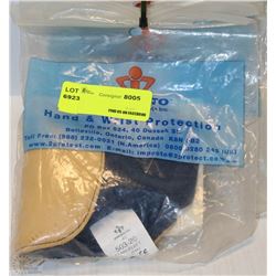 LOT OF 2 PAIR OF HAND & WRIST PROTECTION SZ XL