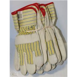 3 PAIR OF WINTER WORK GLOVES