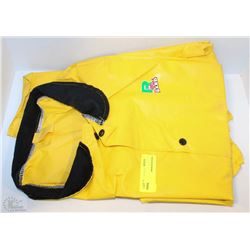 FLAMEGARD 2XL YELLOW RAIN JACKET