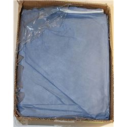 BOX OF KLEENGUARD LRG BLUE DISP COVERALLS