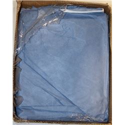 BOX OF KLEENGUARD LRG BLUE DISP COVERALLS