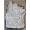 Image 1 : BOX OF DUPONT WHITE SZ L DISP COVERALLS