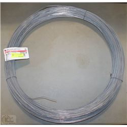 LOT OF 14 GAUGE/50LB GALV WIRE