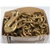 Image 1 : LOT OF 3/8"X16' GRADE 70 CHAIN WITH GRAB HOOKS