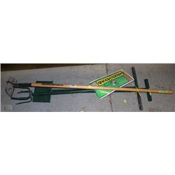 LOT OF 3 GARDENING TOOLS