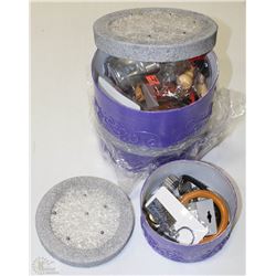 3PC MATCHING BOX SET WITH CONTENTS