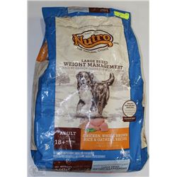 LARGE BAG OF NUTRO CHICKEN AND RICE DOG FOOD