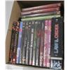 Image 1 : BOX OF DVDS
