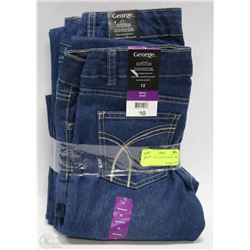 LOT OF 5 GIRLS SKINNY JEANS - SIZE 16