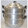 Image 1 : TWO LEVEL COOKING STEAMER