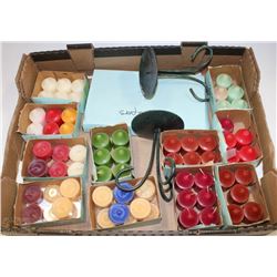 LARGE FLAT W/OVER 75 NEW PARTYLITE