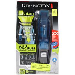 REMINGTON LITHIUM POWER 4 IN 1 VACUUM TRIMMER