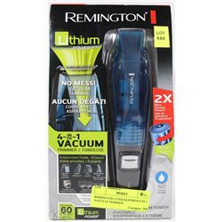 REMINGTON LITHIUM POWER 4 IN 1 VACUUM TRIMMER