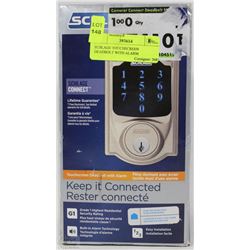 SCHLAGE TOUCHSCREEN DEADBOLT WITH ALARM