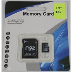 NEW 32GB MICRO SD WITH ADAPTOR