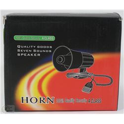 NEW VEHICLE LOUDSPEAKER WITH SIREN SOUNDS