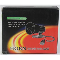 NEW VEHICLE LOUDSPEAKER WITH SIREN SOUNDS