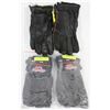 Image 1 : LOT OF 4 PAIRS LEATHER MOTORCYCLE RIDING GLOVES