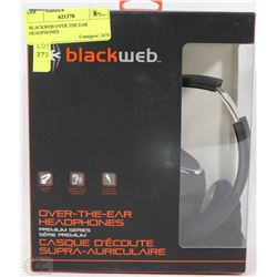 BLACKWEB OVER THE EAR HEADPHONES